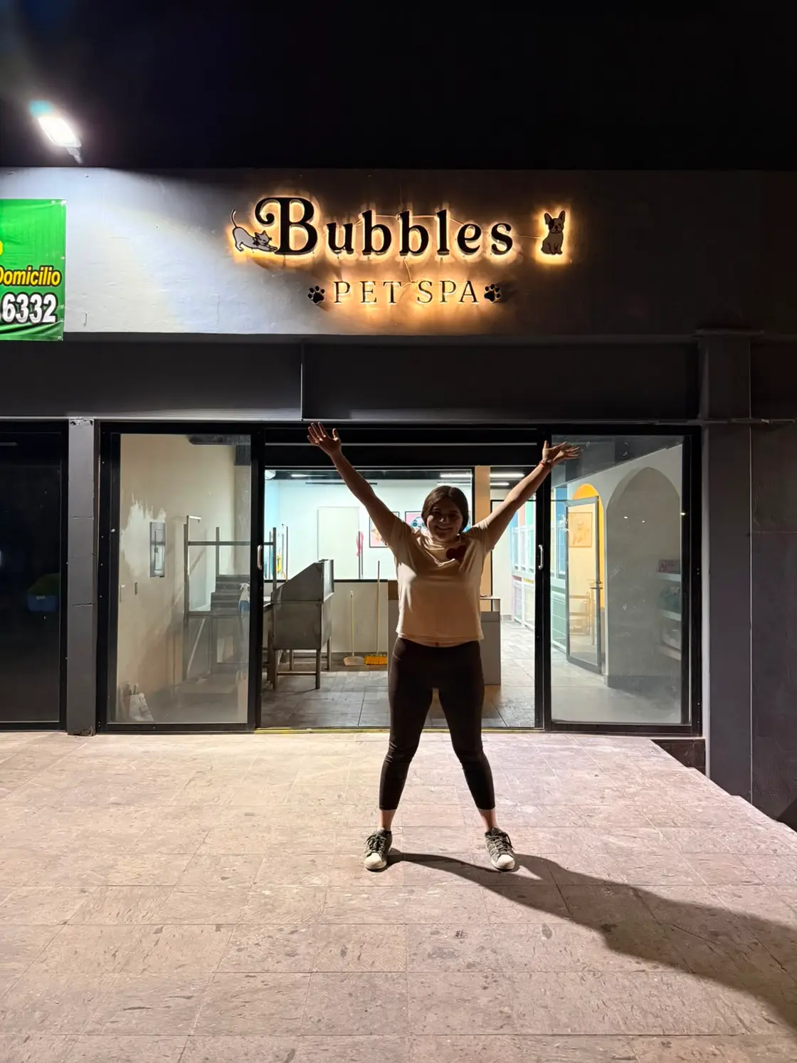 Entrada de Bubbles Pets Spa, estética canina y felina en Nuevo México, Zapopan